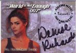 Denise Richards Autogramm-Karte (James Bond)