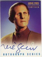 Rene Auberjonois Autogramm-Karte (Star Trek)