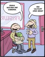 "Mama, was ist eine Penisnase?" (Cartoon)