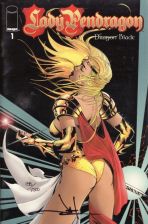 Lady Pendragon Dragon Blade # 1 DF Jae Lee Glow-in-the-Dark Cove