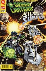 DC gegen Marvel # 14 Green Lantern / Silver Surfer