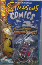 Simpsons Comics # 102 (mit coolem Fingerboard)