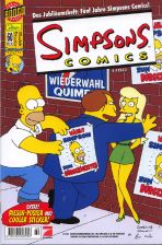 Simpsons Comics # 060 (mit Riesen-Poster und coolen Stickern)