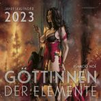Ignacio No: Gttinnen der Elemente - Jahreskalender 2023 - Cover: Feuer