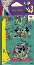 Rubbelbilder: Disney - Donald, Minni, Micky - Motiv Party (grün)