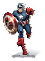 Captain America (Serie ab 2024) # 01 (von 3) - Edition mit Acryl-Figur
