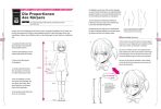 Manga-Zeichenstudio: Mädchen in coolen Posen