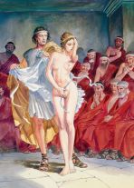 Maler und Modell (Splitternackt)