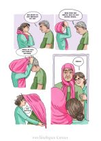 Wind in meinem Kopftuch