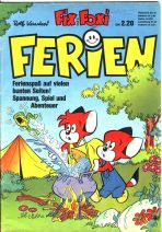 Fix und Foxi Sonderheft von 1974 - Ferien