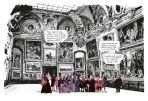 Alexandre Dumas erz�hlt die Geschichte von Delacroix