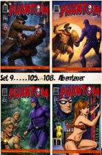 Phantom (ECR Verlag) # 105. - 108 Abenteuer (SC, 4 Hefte im Set)