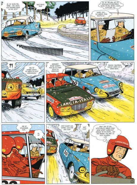 Die Abenteuer von Bob Neyret Gentleman Driver 1 RENNFAHRER Franko Belgisch COMIC 