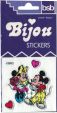 Bijou Stickers: Disney - Micky und Minnie mit Blumenstrau