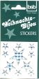 Bijou Stickers: Weihnachten - Sterne silber